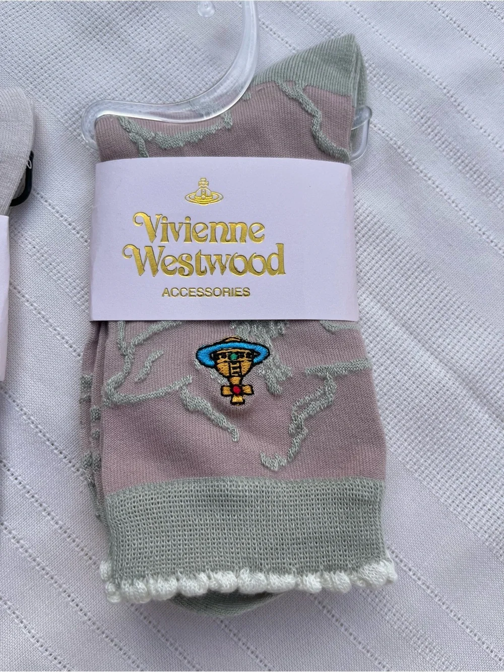 Vivienne Westwood Knit Crew Socks with 2 pair